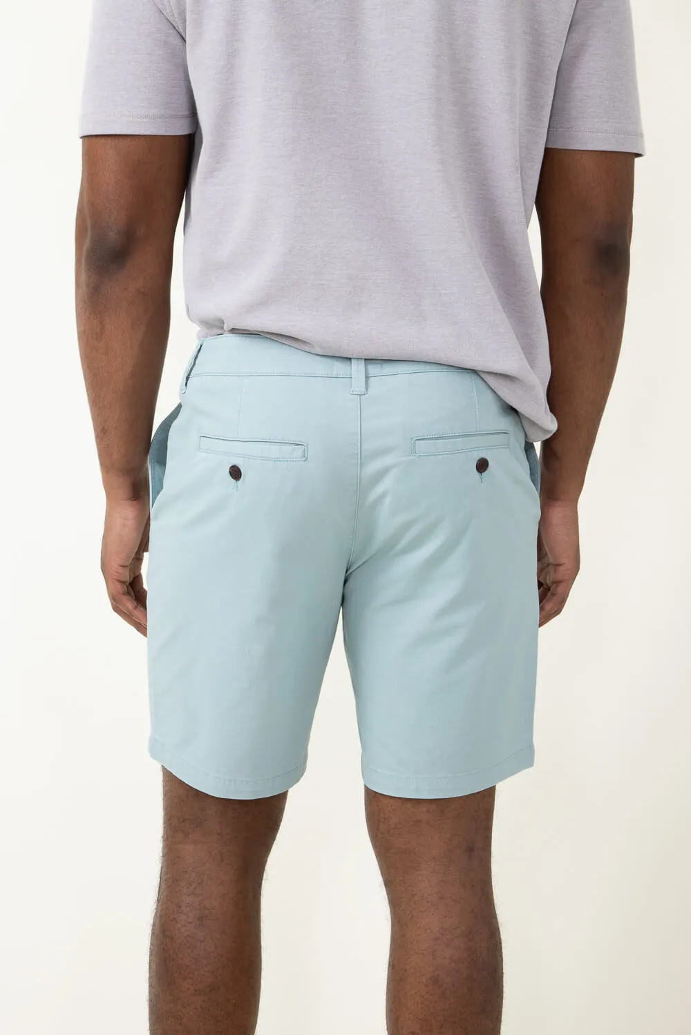1897 Original 8" Wash Twill Shorts for Men in Malibu Blue | 4GLX1222-MALIBU BLUE
