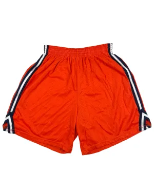 1990’s USA Made Cotton Exchange Orange Mesh Shorts