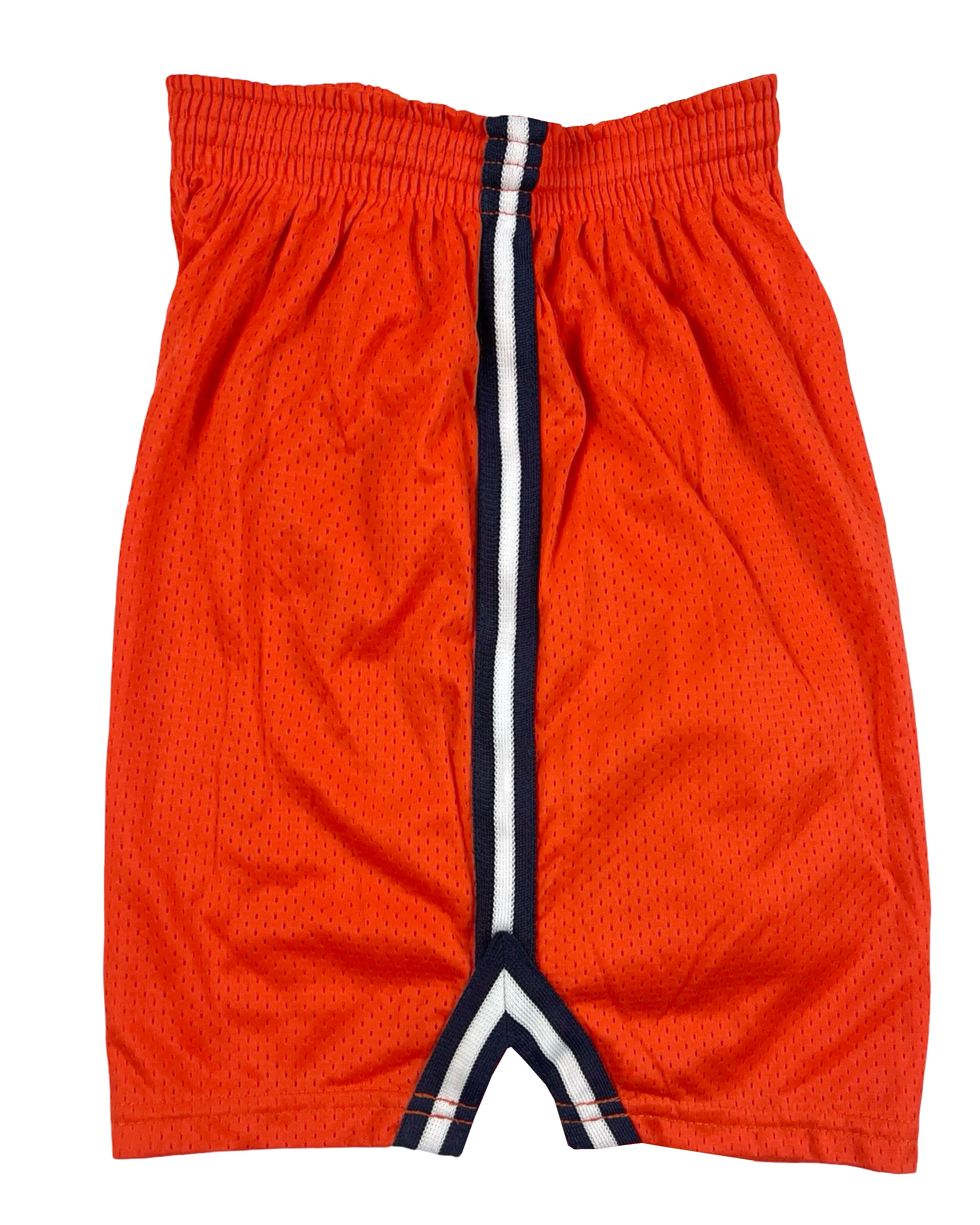 1990’s USA Made Cotton Exchange Orange Mesh Shorts