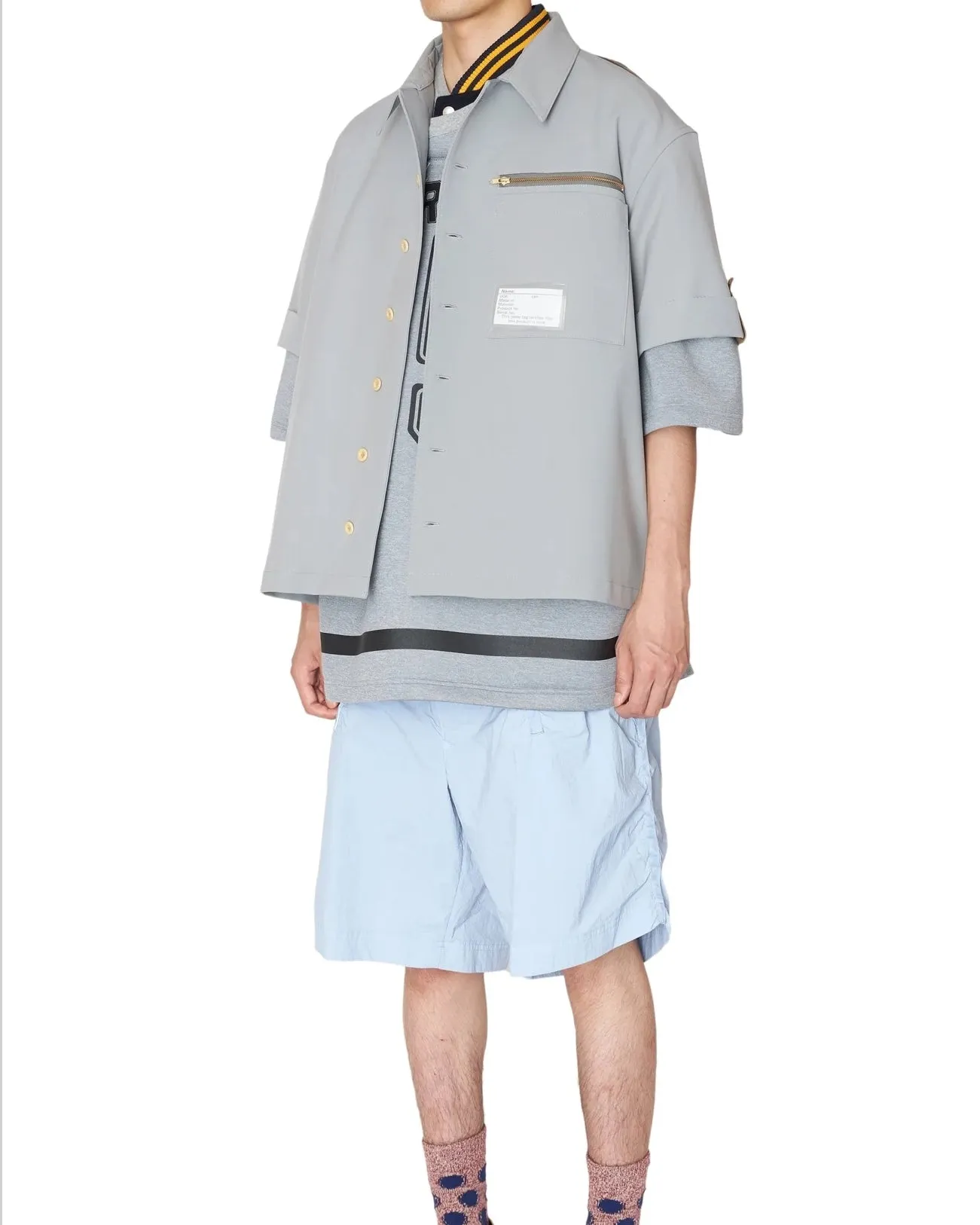 25SCM-G12106 Shirt - Light Gray