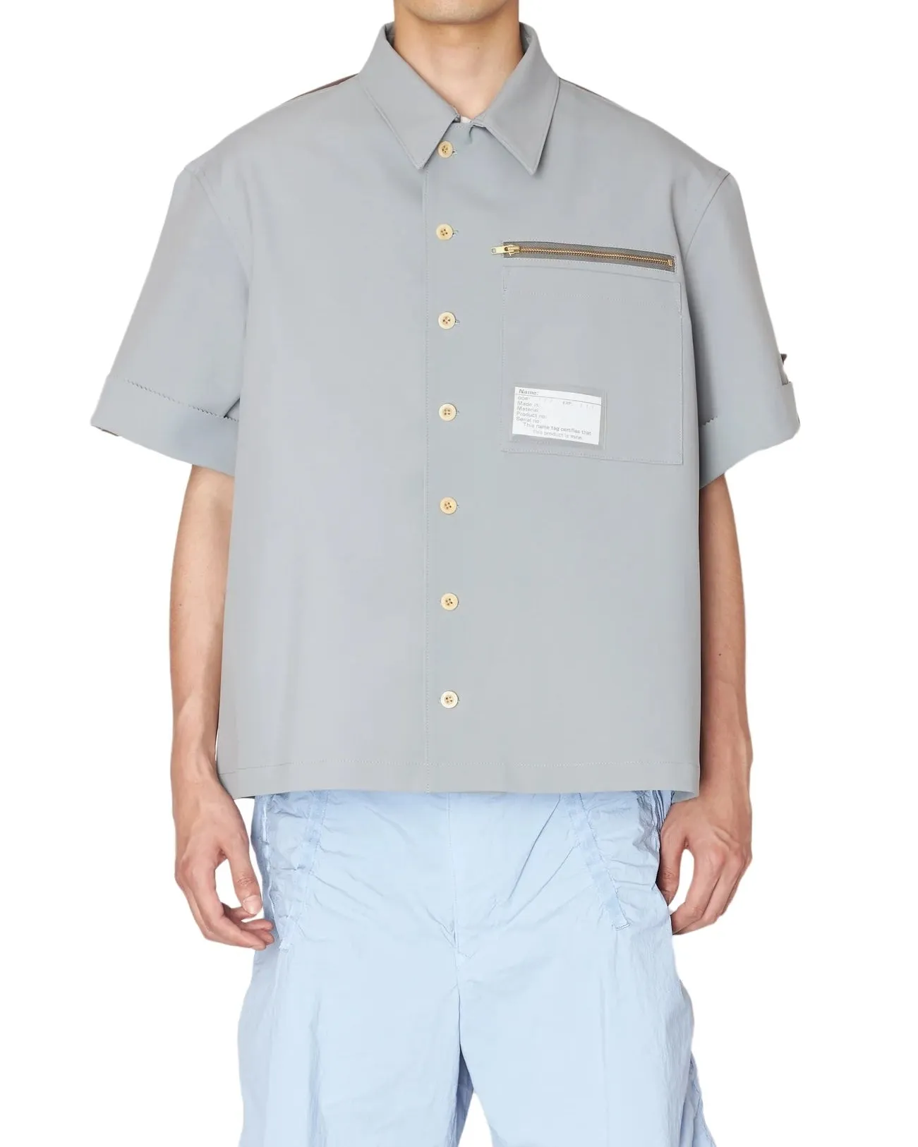 25SCM-G12106 Shirt - Light Gray