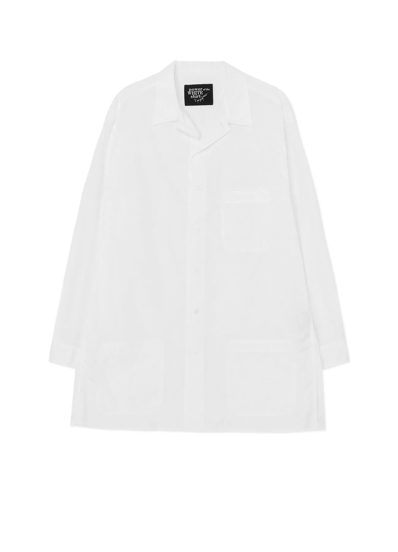 3-POCKET OPEN COLLAR SHIRT