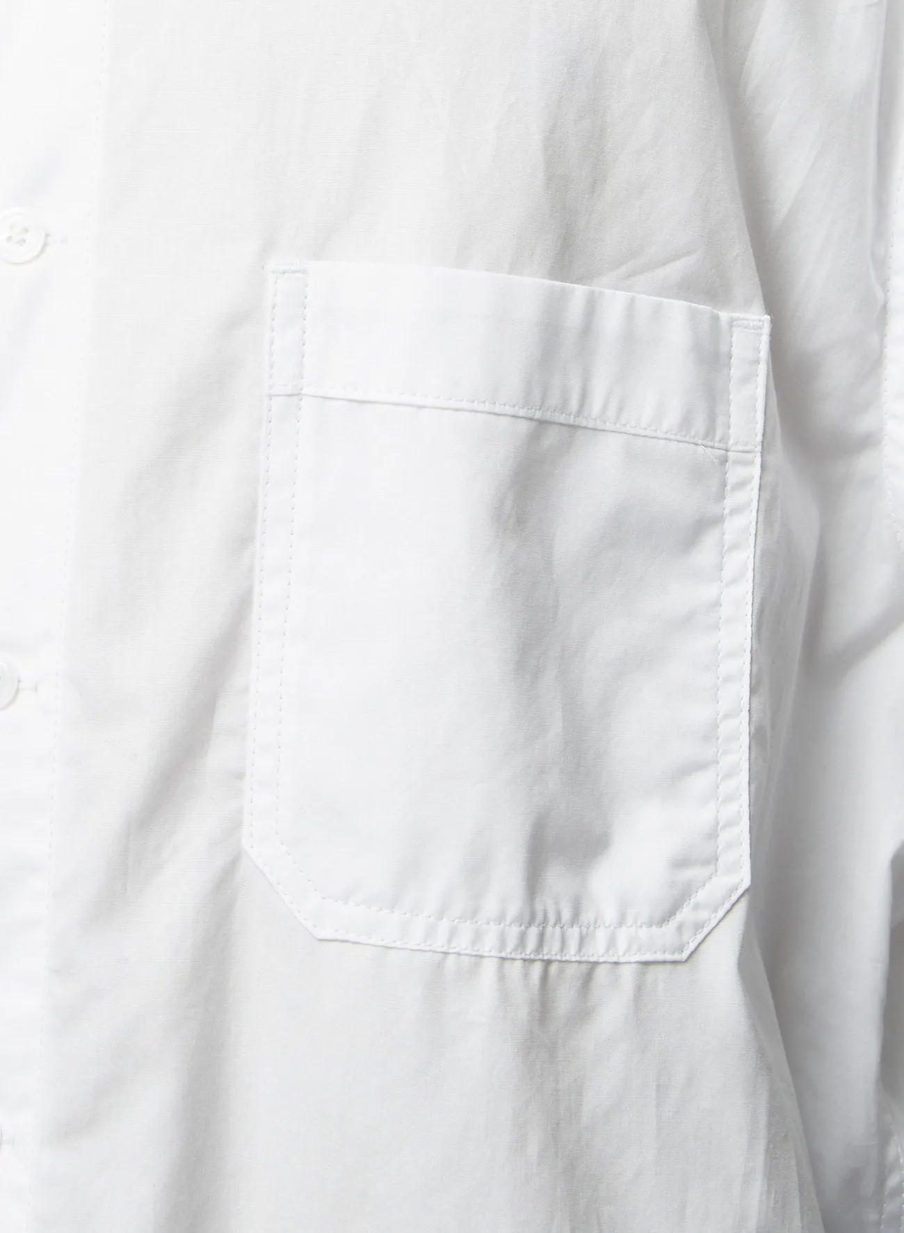 3-POCKET OPEN COLLAR SHIRT