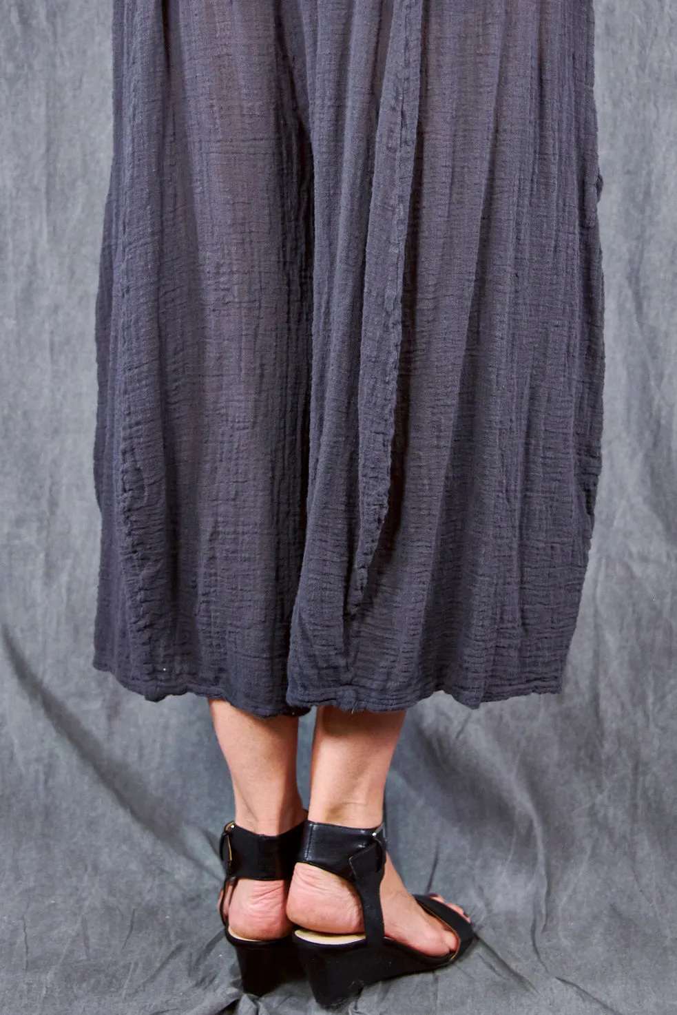 3258 Sheer Gauze Mojo Black
