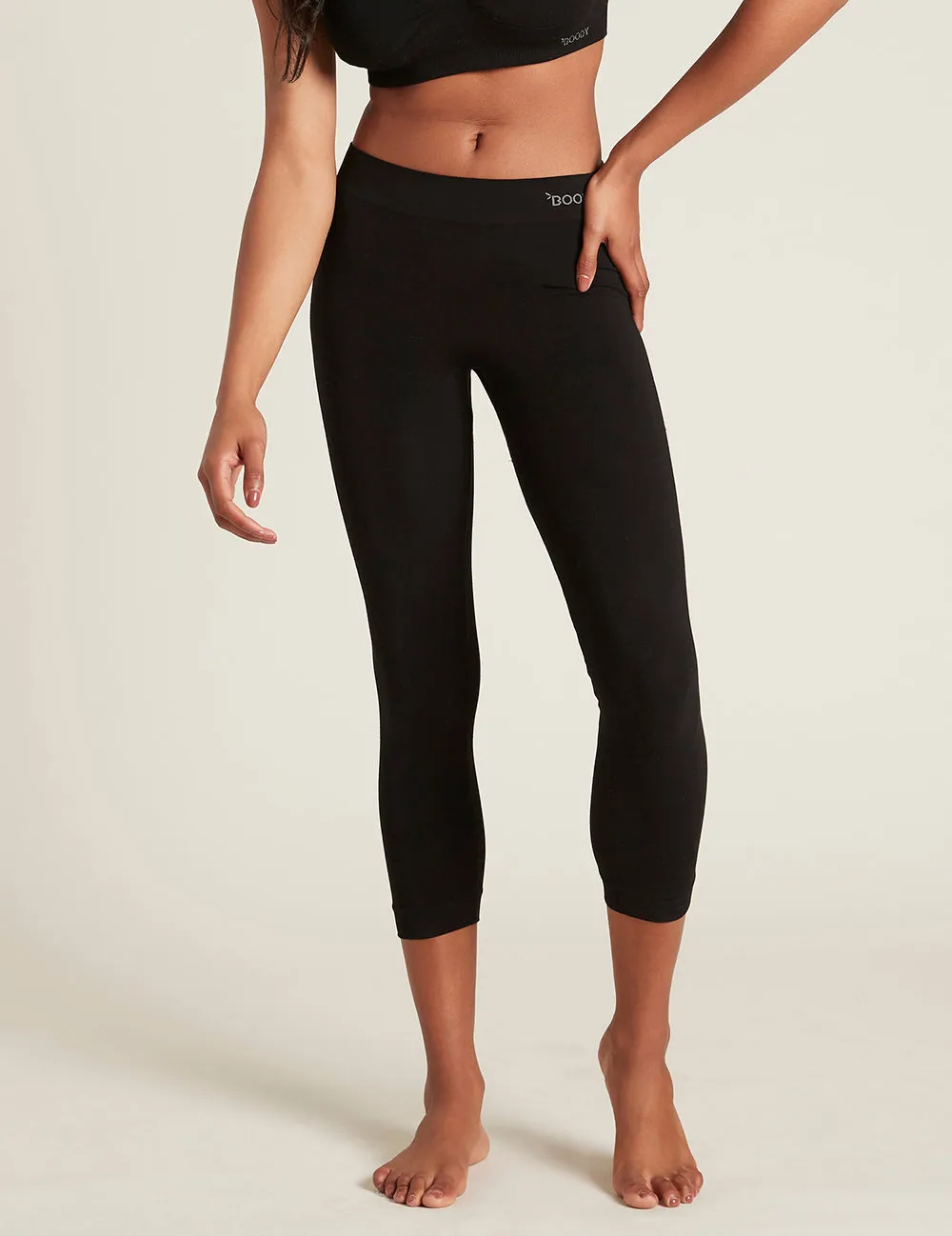 3/4 Leggings - Black