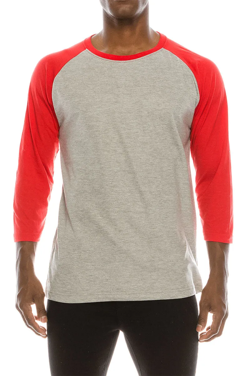 3/4 Sleeve Raglan T-shirts