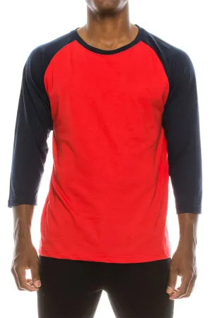 3/4 Sleeve Raglan T-shirts