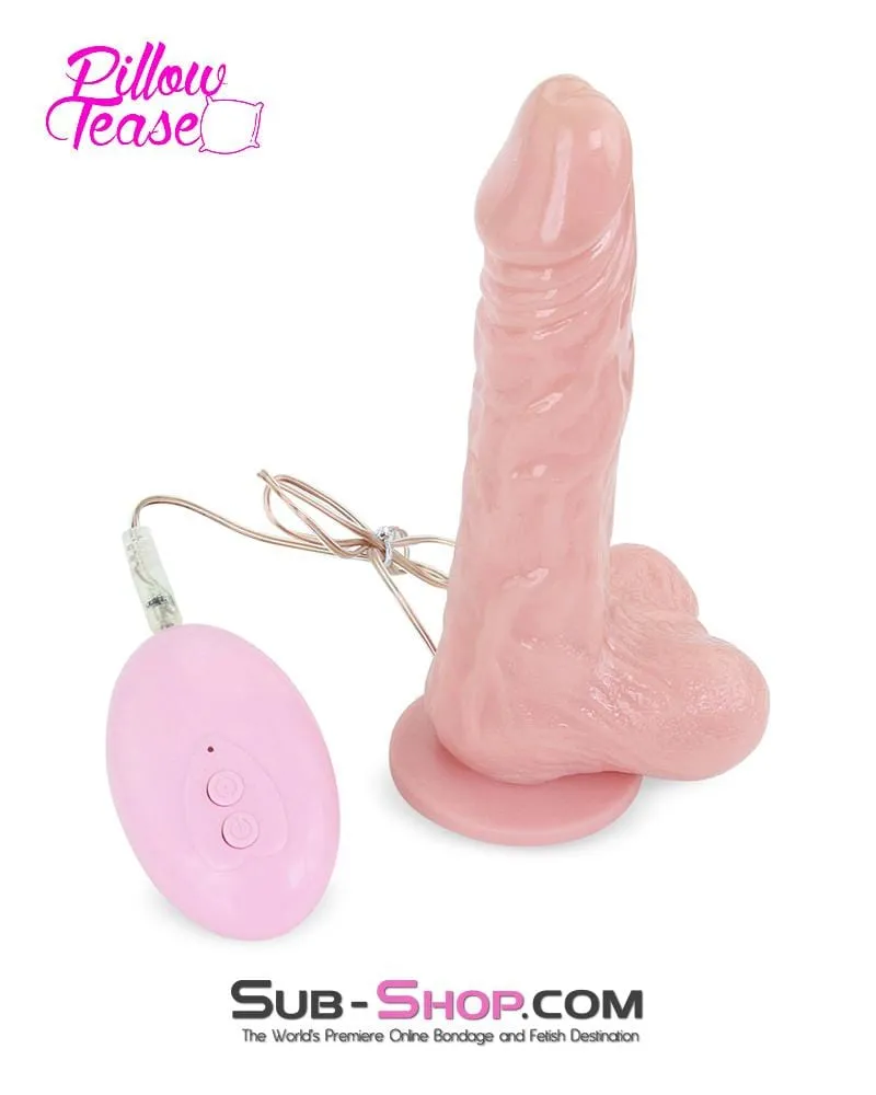 3462M      Rechargeable 6.5" Rotating and Vibrating Realistic Dong - LAST CHANCE - Final Closeout!
