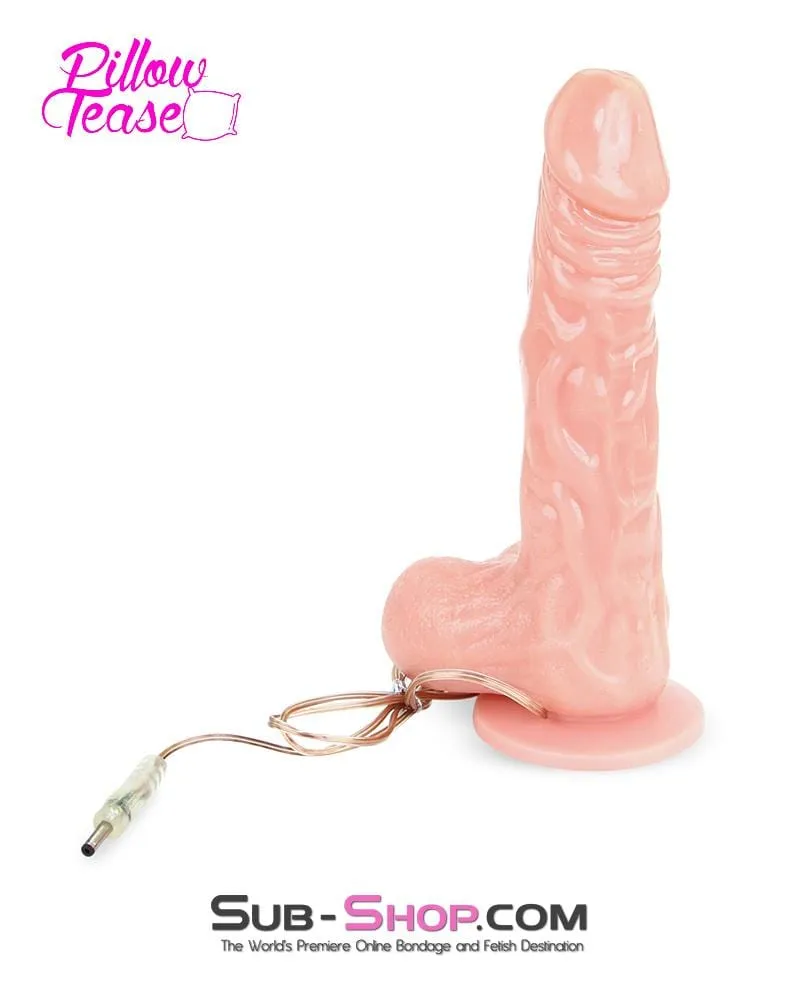 3462M      Rechargeable 6.5" Rotating and Vibrating Realistic Dong - LAST CHANCE - Final Closeout!