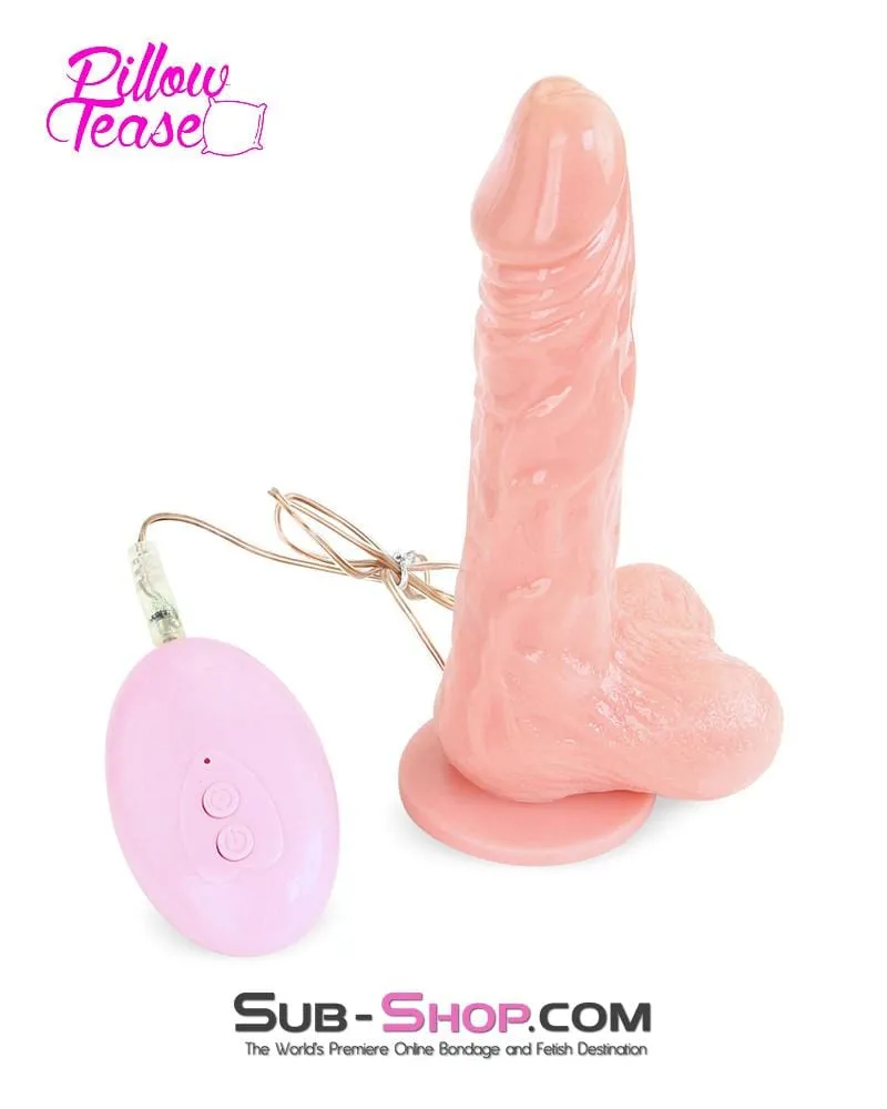 3462M      Rechargeable 6.5" Rotating and Vibrating Realistic Dong - LAST CHANCE - Final Closeout!