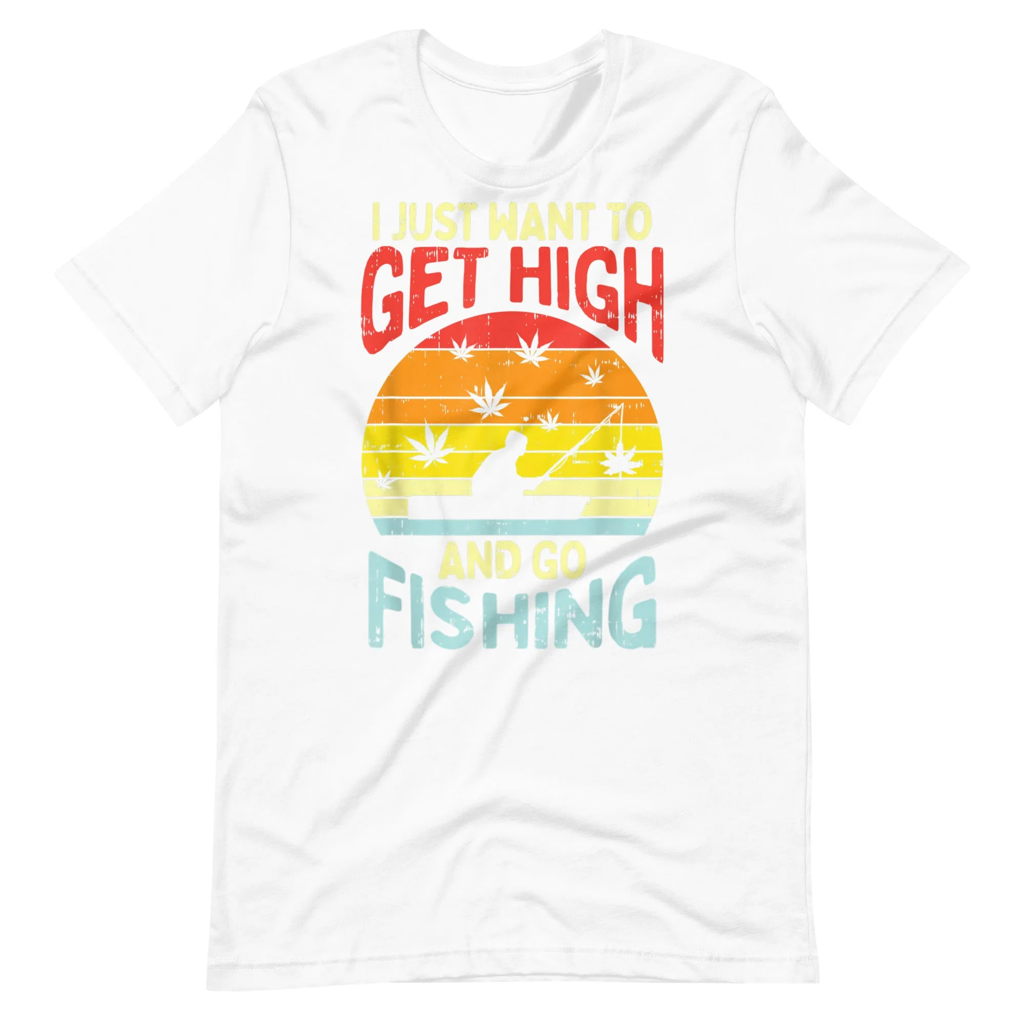 420-Stoner-Fisherman-Angler- Unisex t-shirt