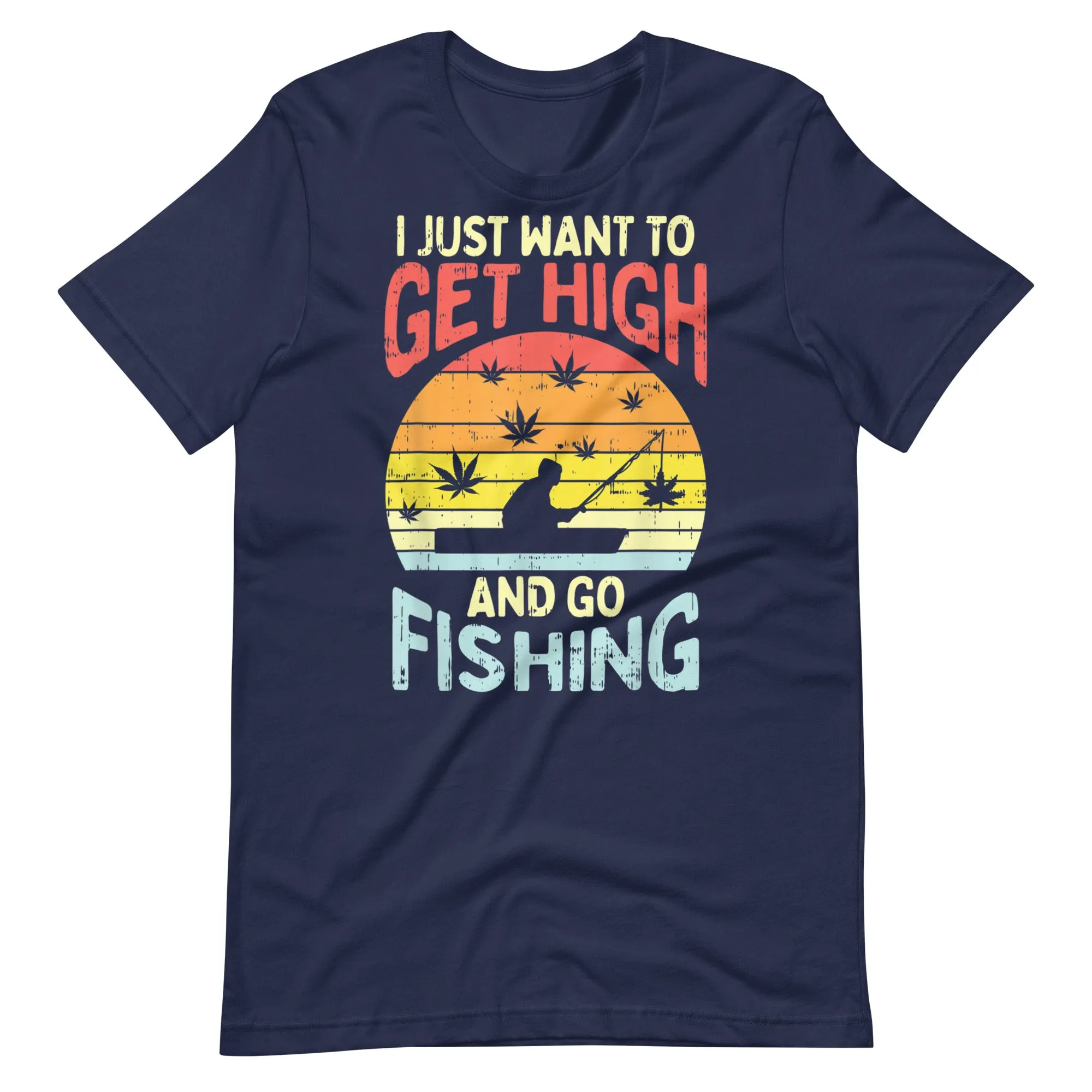 420-Stoner-Fisherman-Angler- Unisex t-shirt