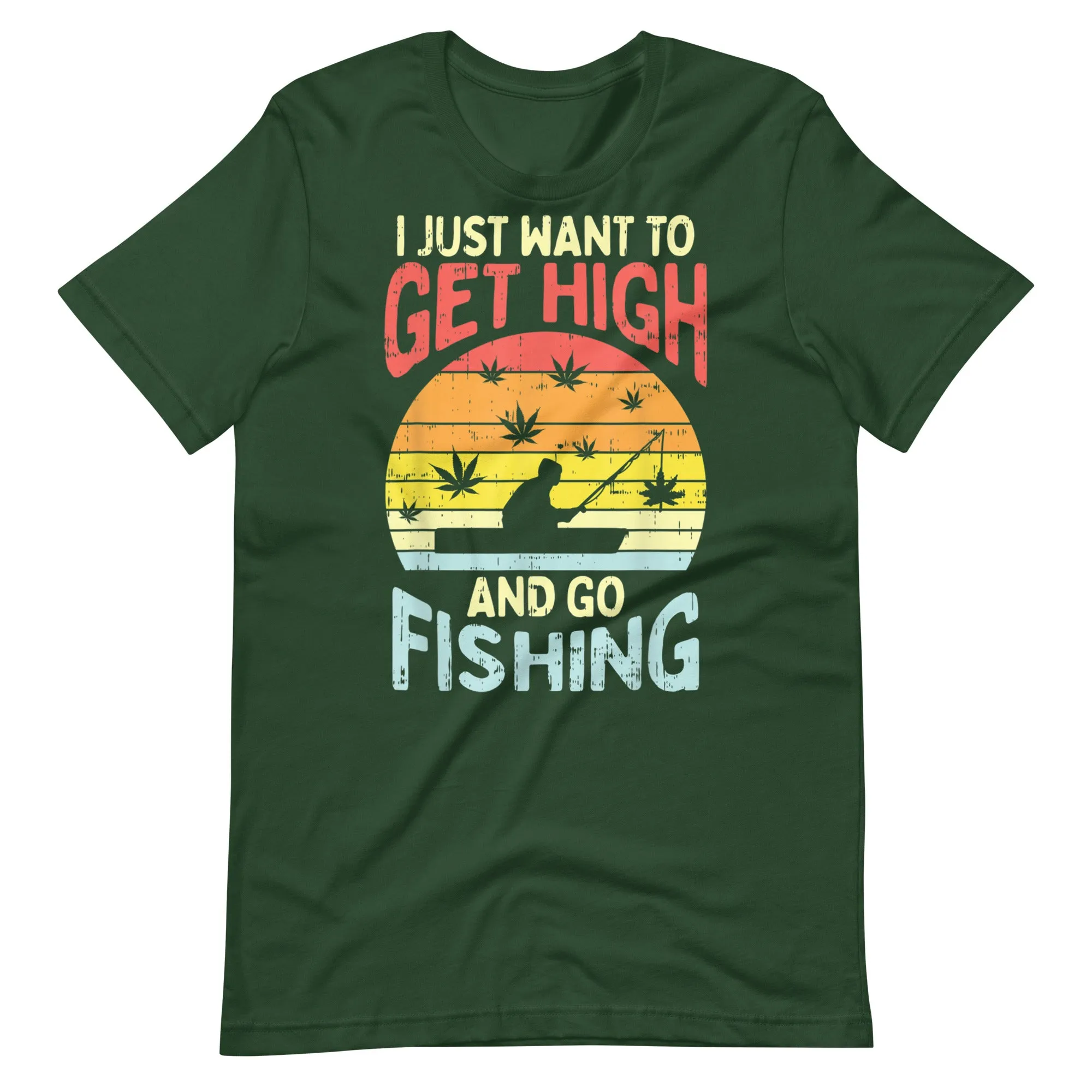 420-Stoner-Fisherman-Angler- Unisex t-shirt