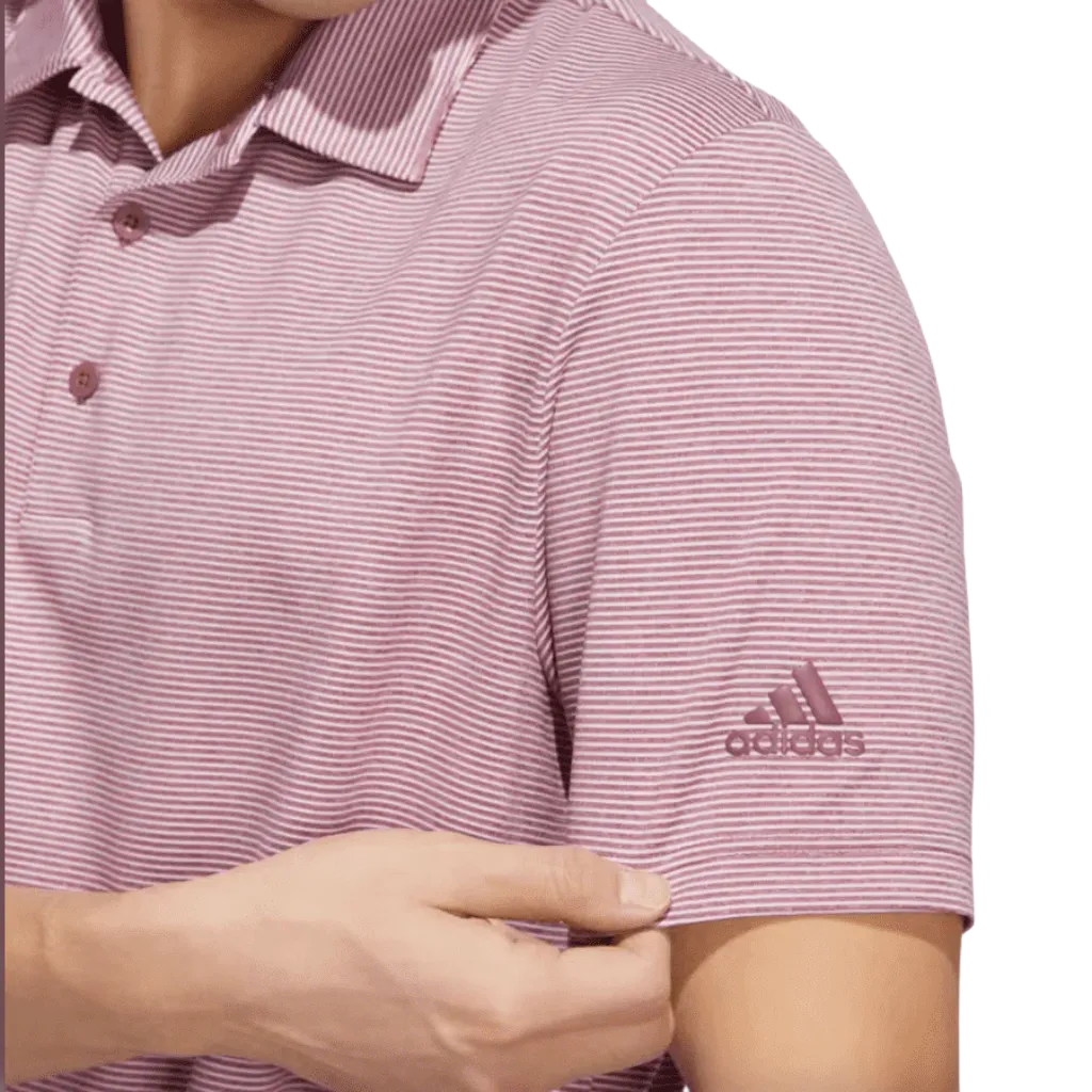 Adidas Ottoman Stripe Polo Shirt