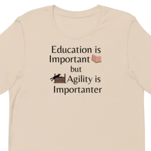 Agility is Importanter T-Shirts - Light