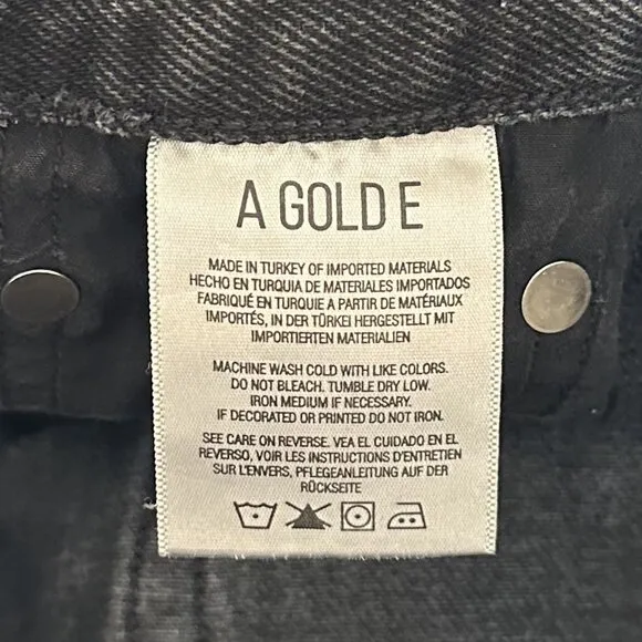 AGOLDE Parker Vintage Cut Off Short in Tidal