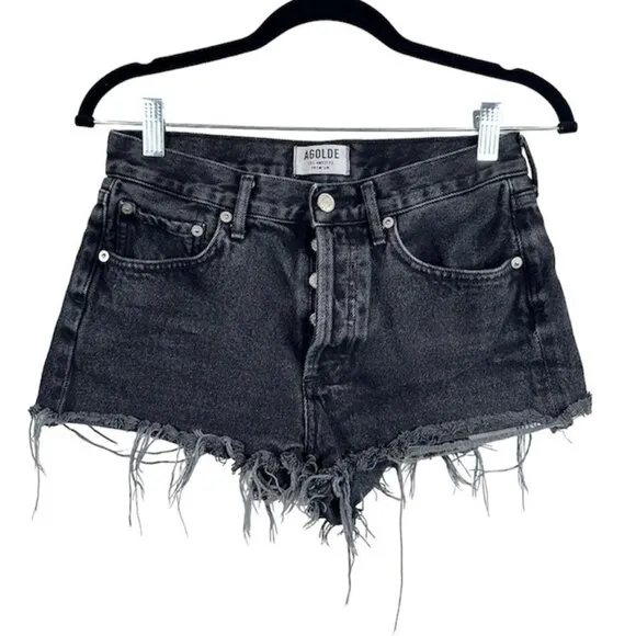 AGOLDE Parker Vintage Cut Off Short in Tidal