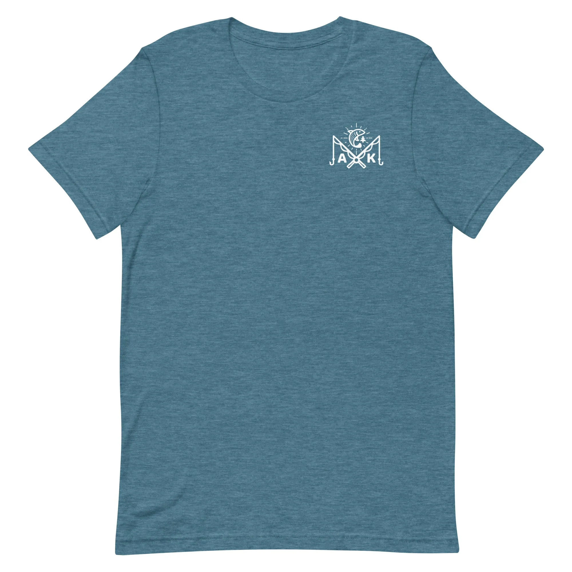 AK Fish T-Shirt - White Lettering
