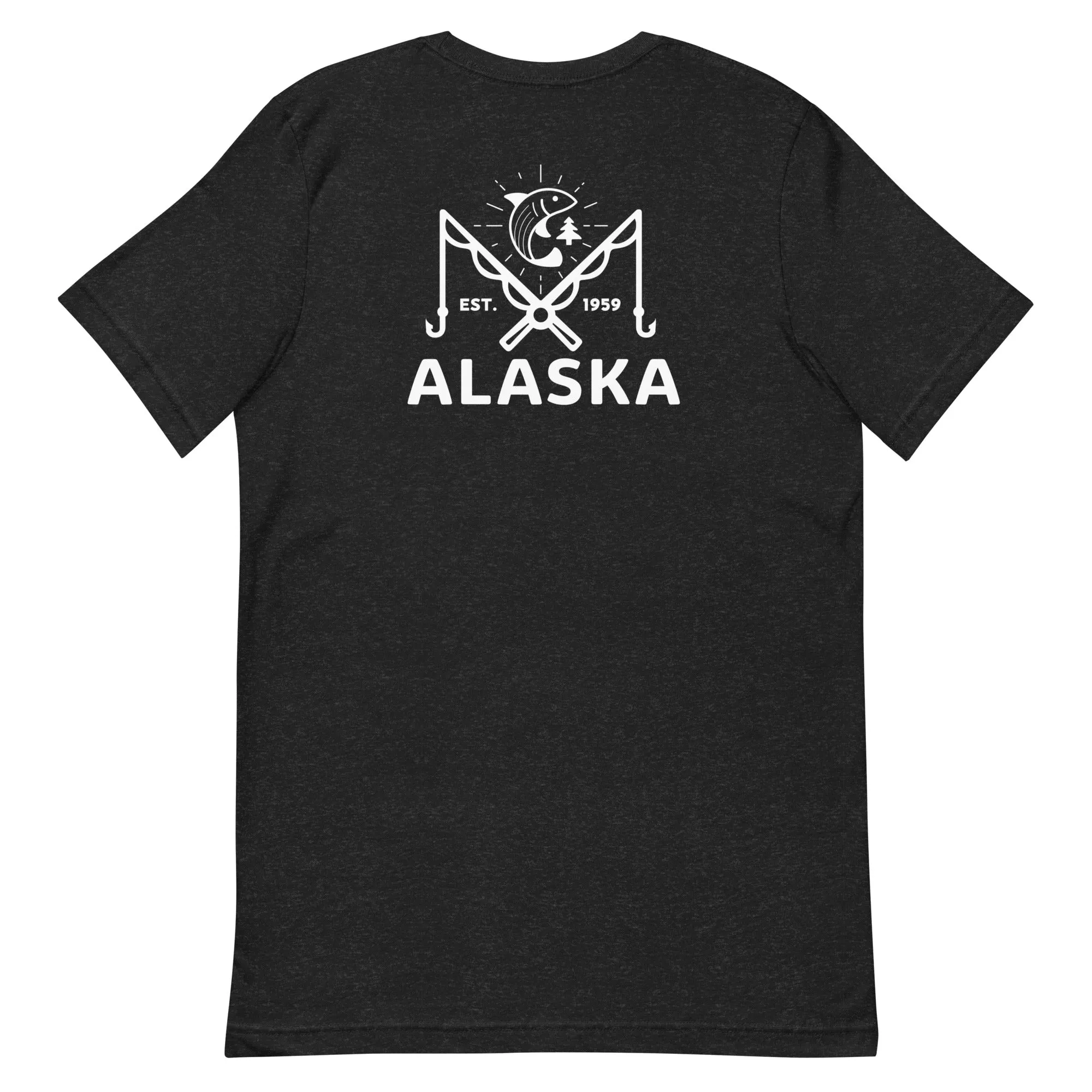 AK Fish T-Shirt - White Lettering