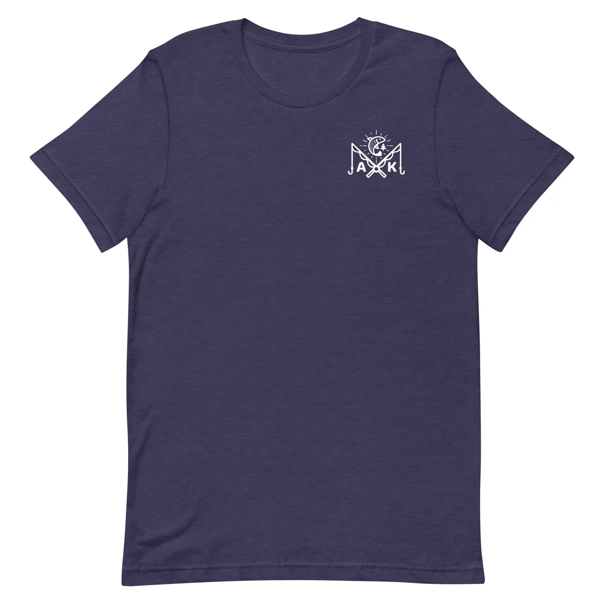 AK Fish T-Shirt - White Lettering