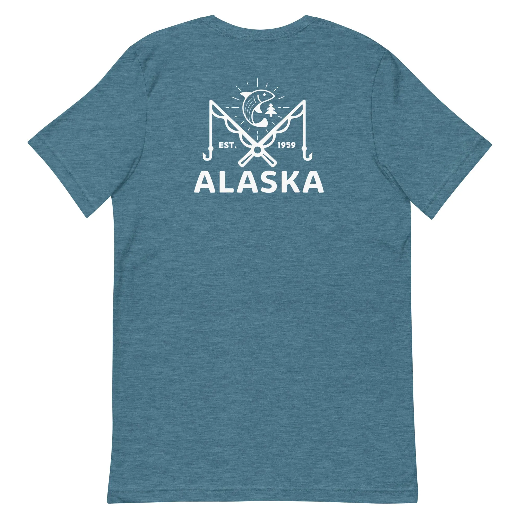 AK Fish T-Shirt - White Lettering