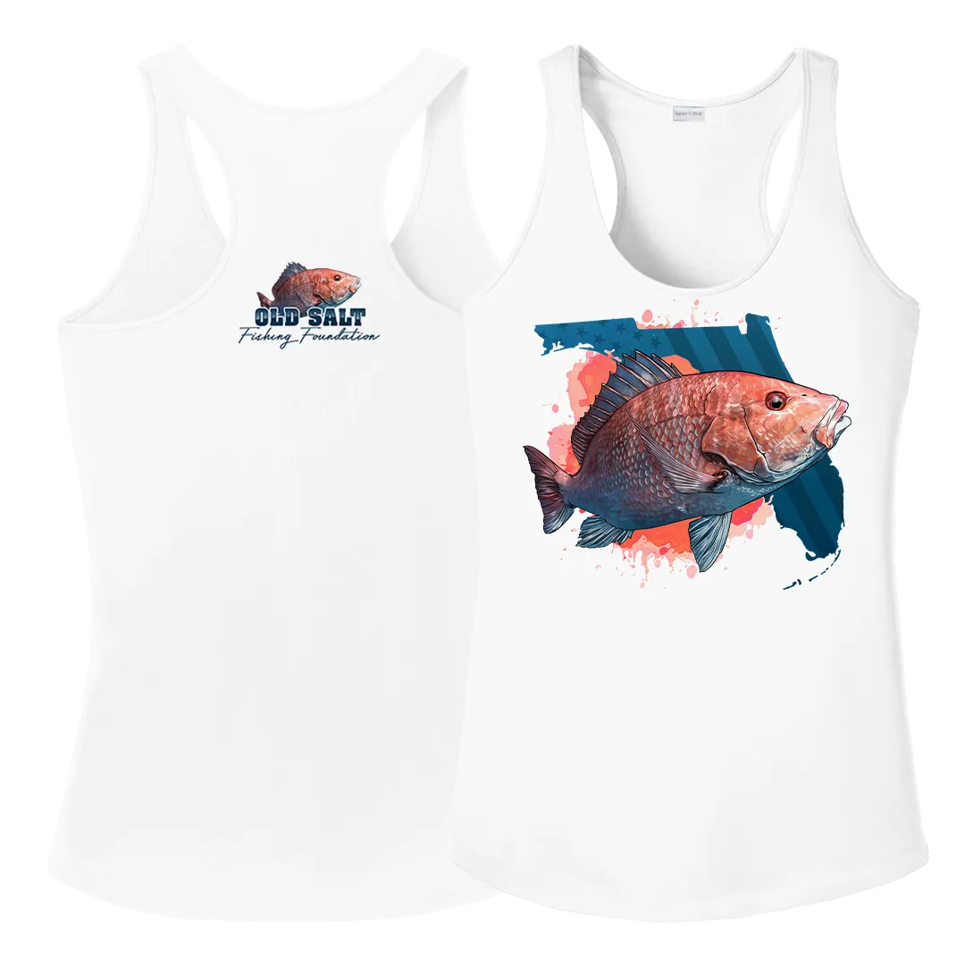 American Red Snapper - Ladies Tank Top