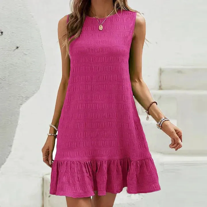 Amparo - Smocked dress with ruffles.