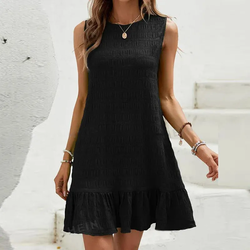 Amparo - Smocked dress with ruffles.