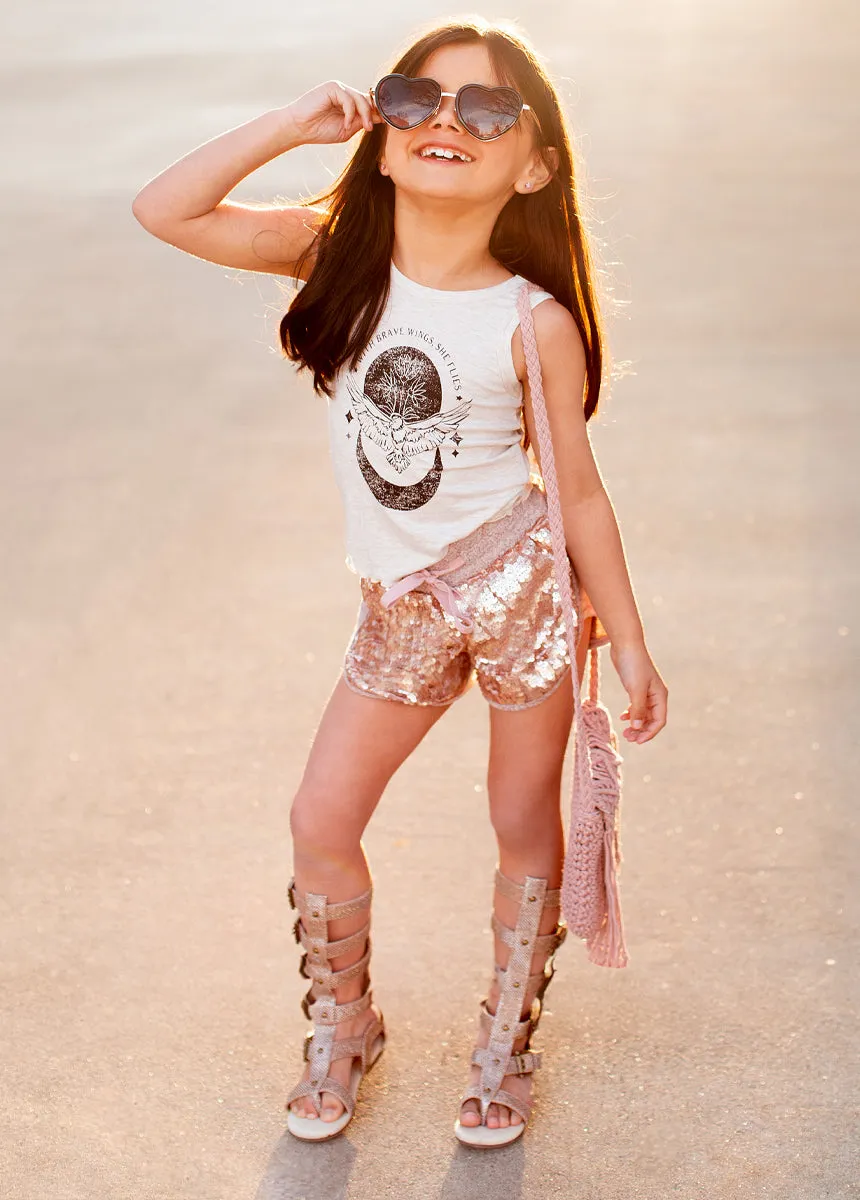 Angelica Short in Rosegold