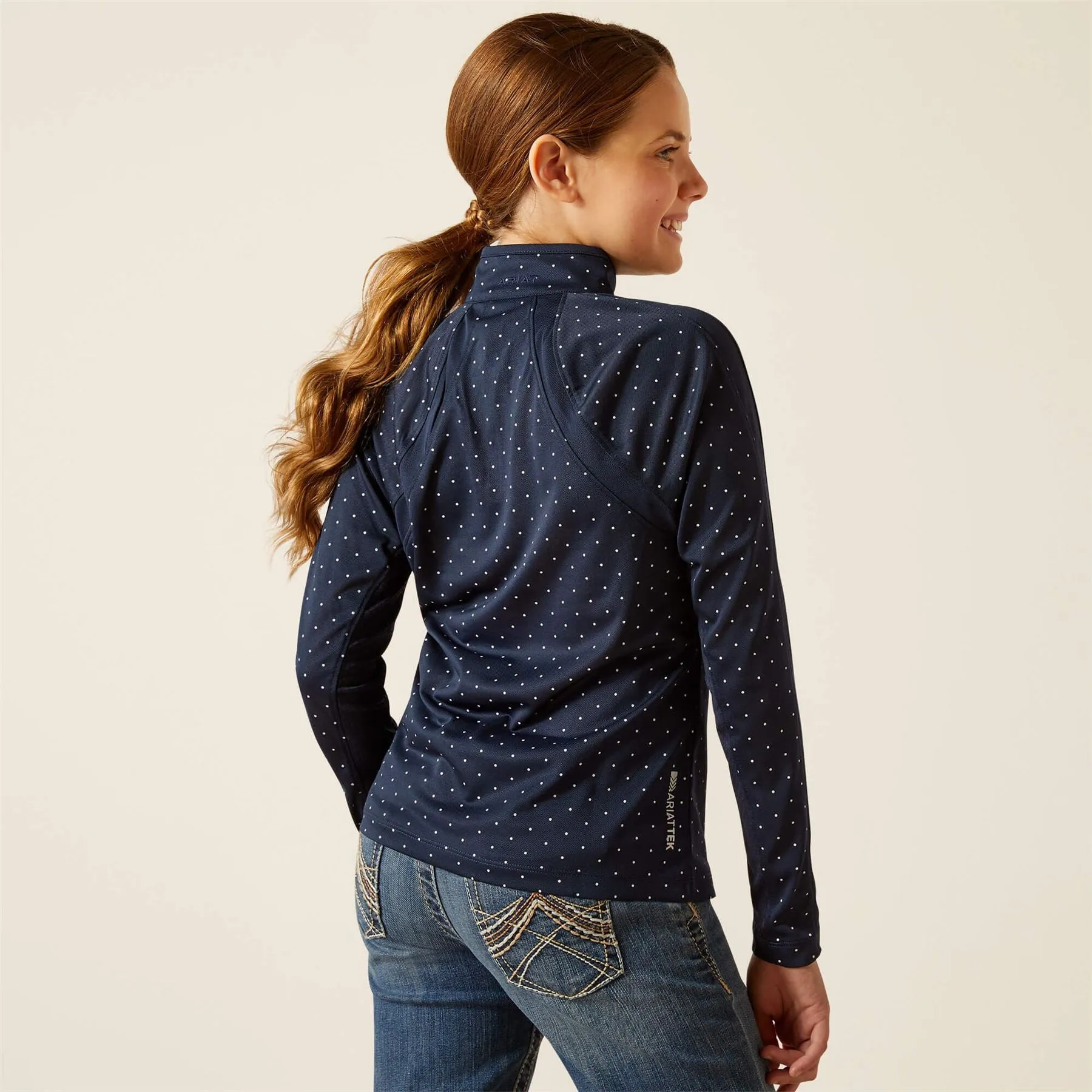 Ariat Youth Sunstopper 3.0 1/4 Zip Baselayer