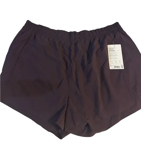 Athleta hustle 3&quot; short purple Size S