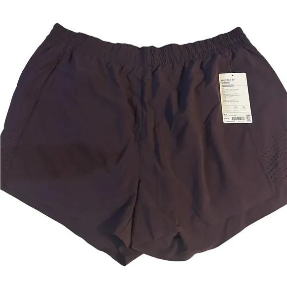 Athleta hustle 3&quot; short purple Size S