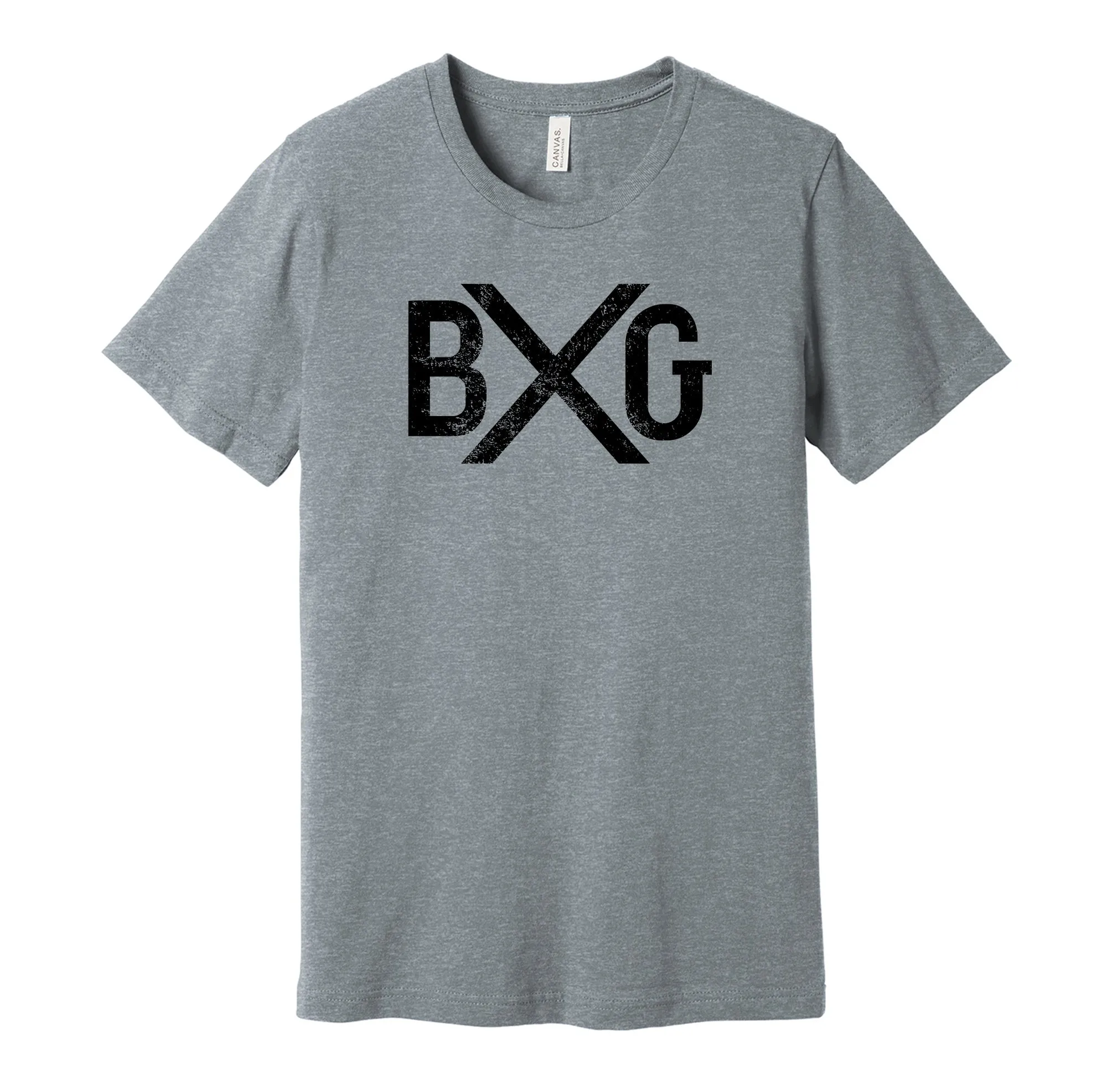 Atlantic City Bacharach Giants Distressed Logo Shirt - Defunct Baseball Team - Celebrate Black Heritage and History - Hyper Than Hype