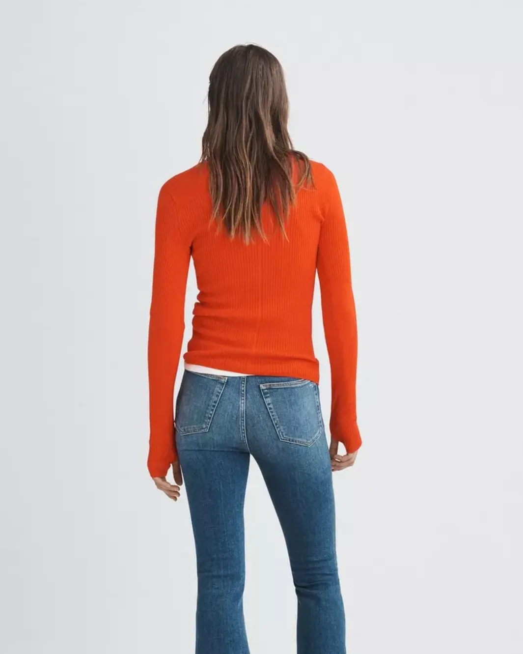AUDRINA CREW IN RED