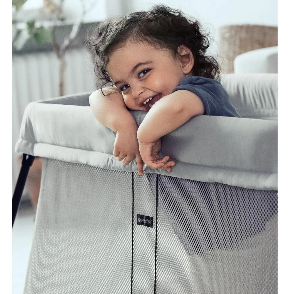 Baby Bjorn Play Yard Light (Silver Mesh)