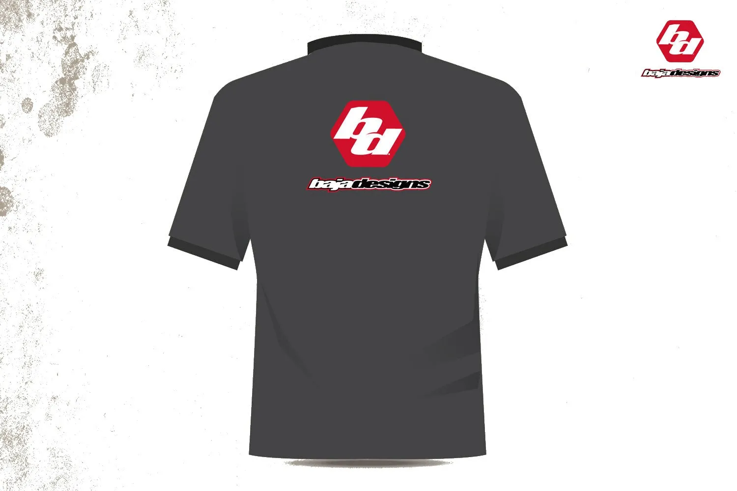 Baja Design T-Shirts printed -Black