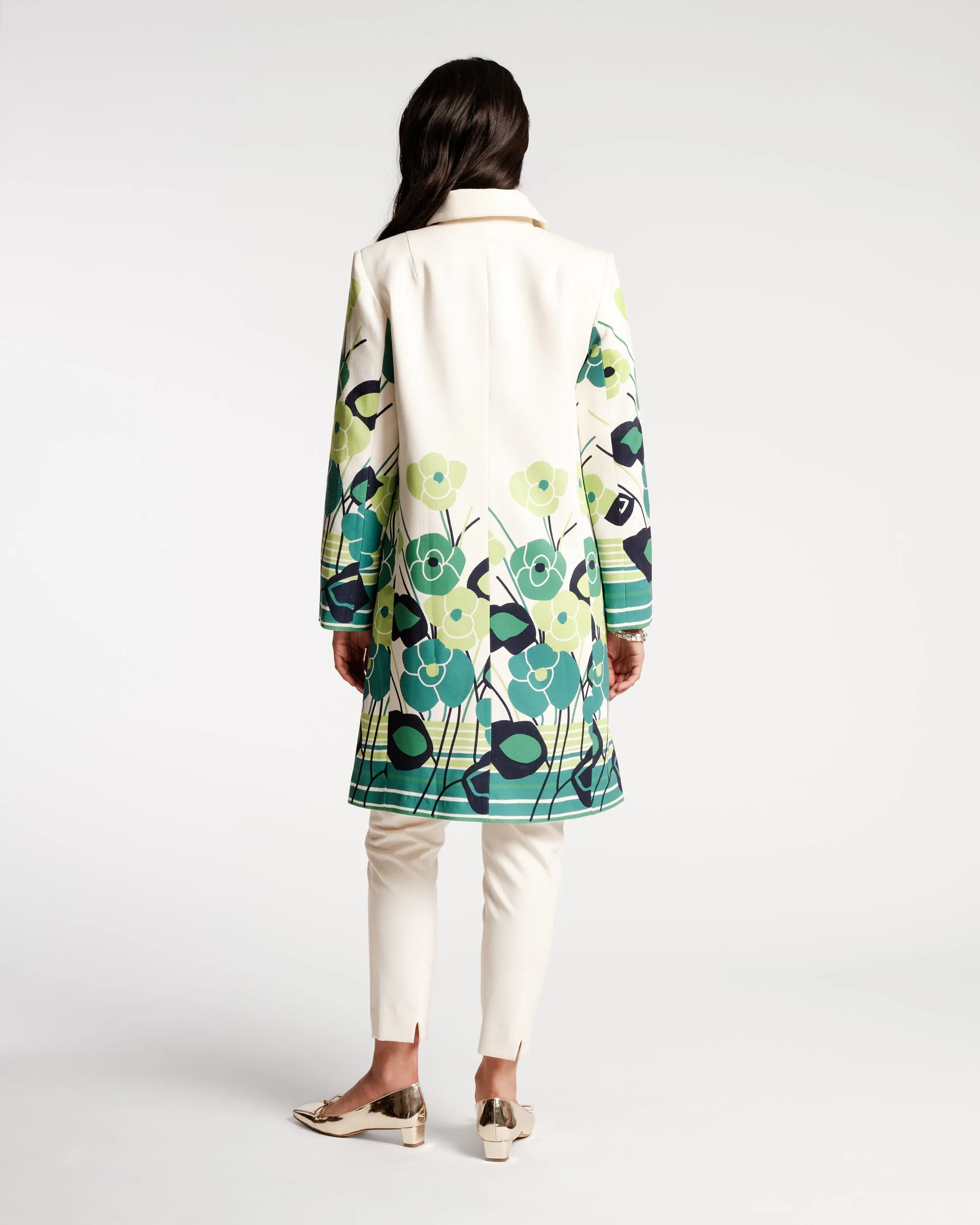 Balmacaan Coat - Grass is Greener