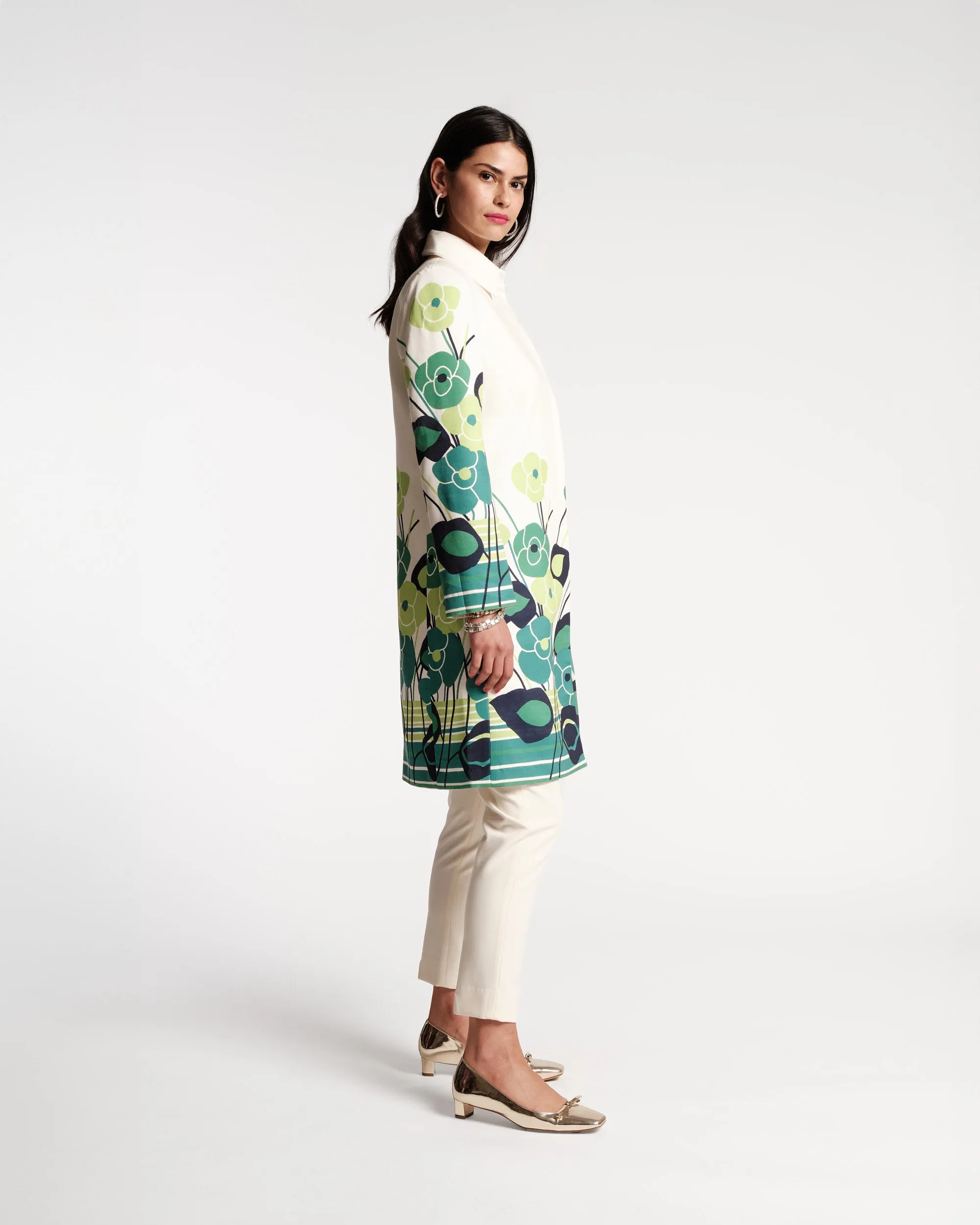 Balmacaan Coat - Grass is Greener