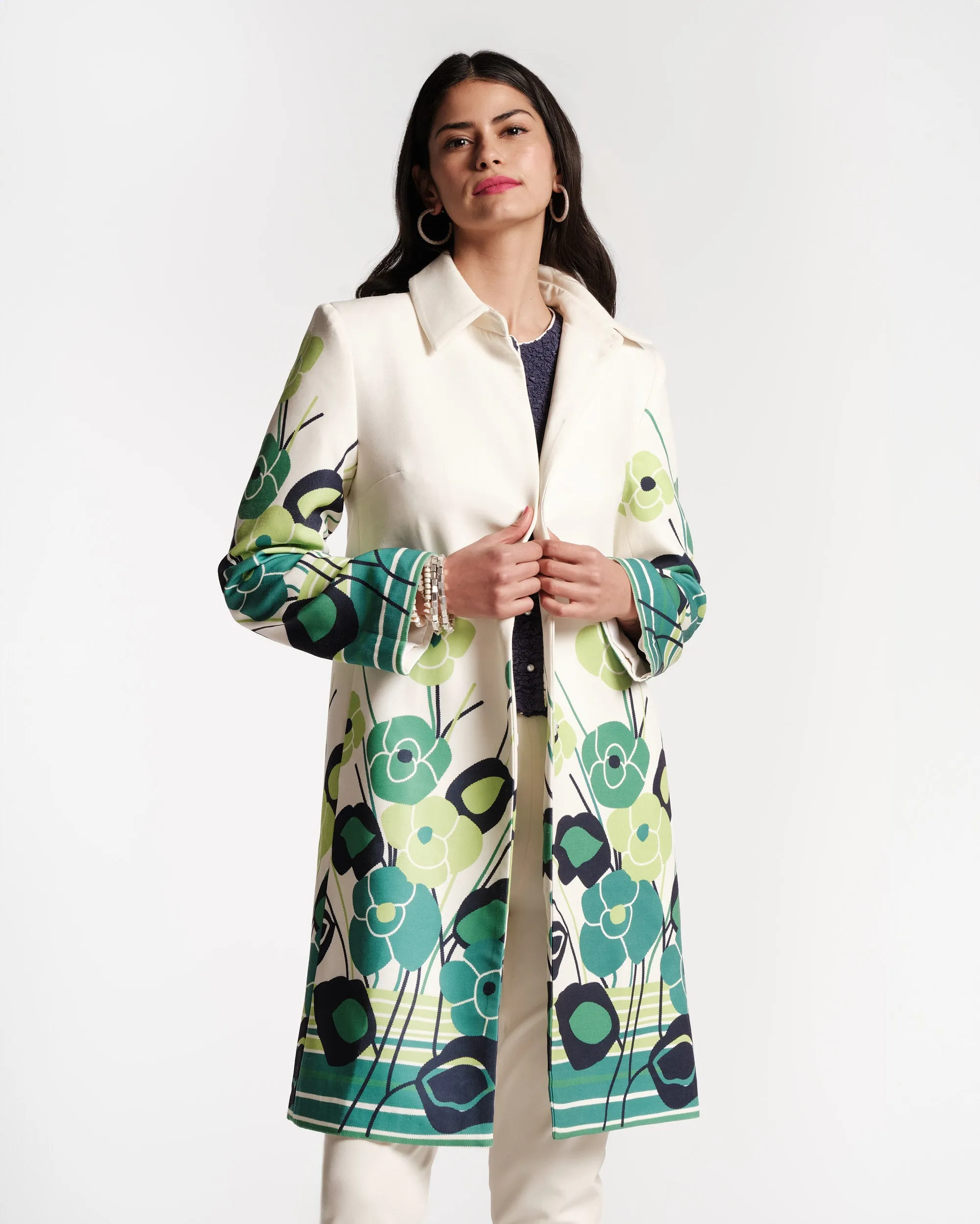 Balmacaan Coat - Grass is Greener