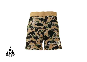 Bapesta Camo Shorts "Tan"