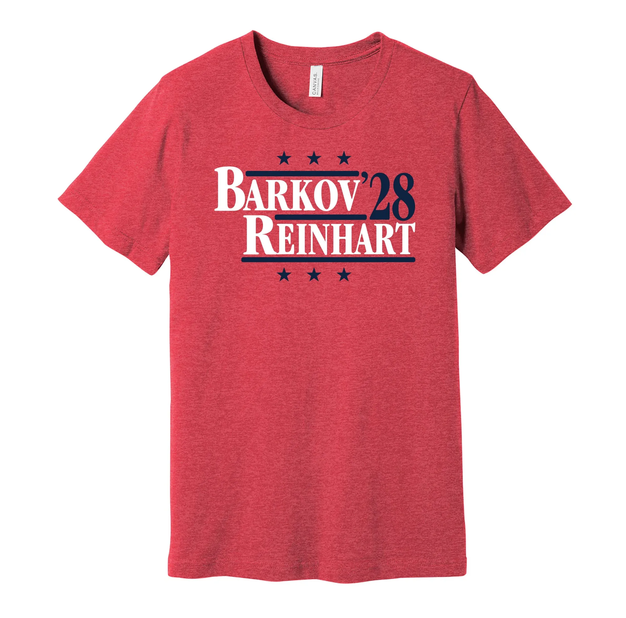 Barkov & Reinhart '28 - Florida Political Campaign Parody T-Shirt - Hyper Than Hype Shirts