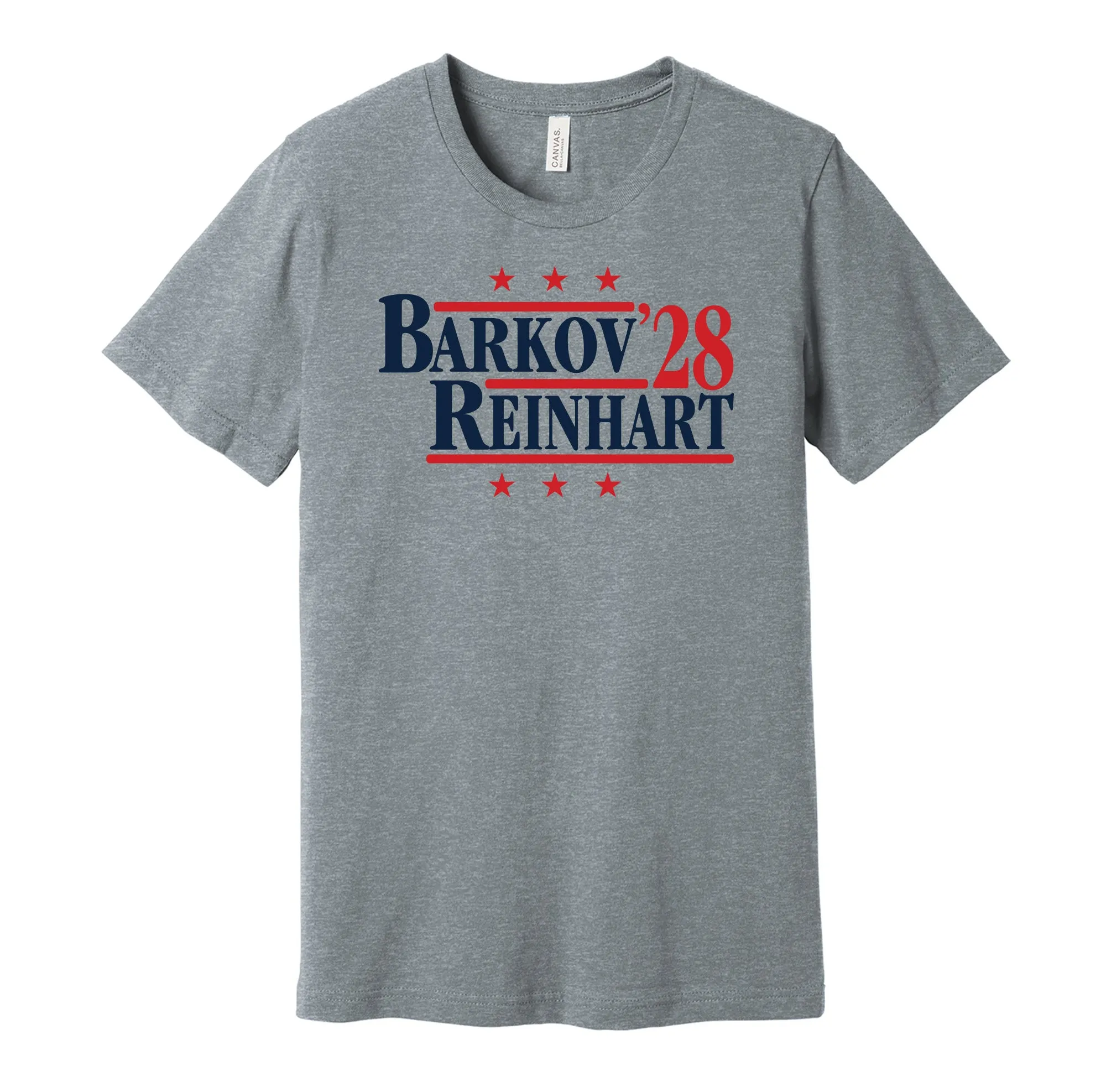 Barkov & Reinhart '28 - Florida Political Campaign Parody T-Shirt - Hyper Than Hype Shirts