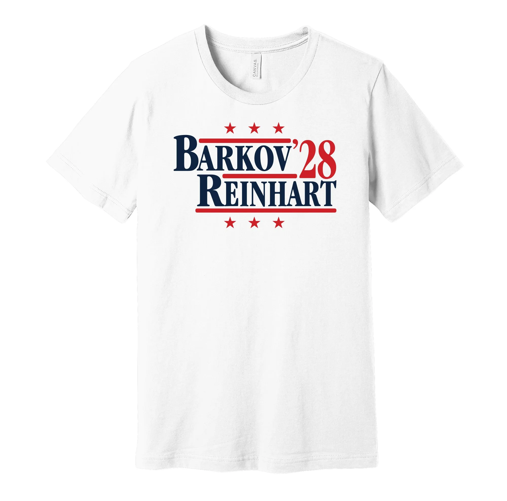 Barkov & Reinhart '28 - Florida Political Campaign Parody T-Shirt - Hyper Than Hype Shirts