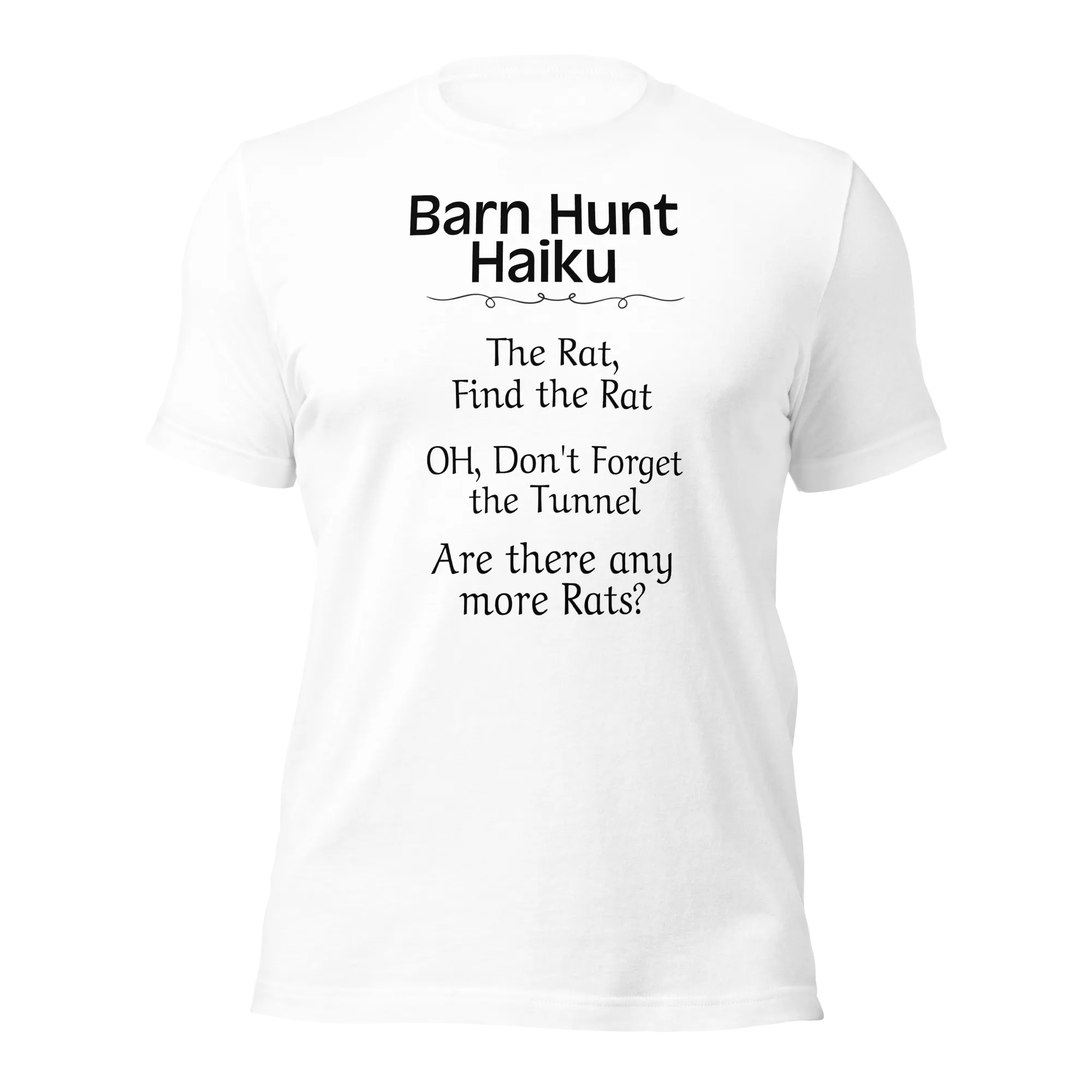 Barn Hunt Haiku T-Shirts - Light
