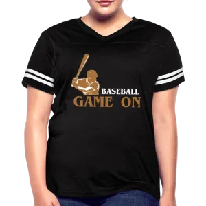 BASEBALL GAME ON Women’s Vintage Sport T-Shirt