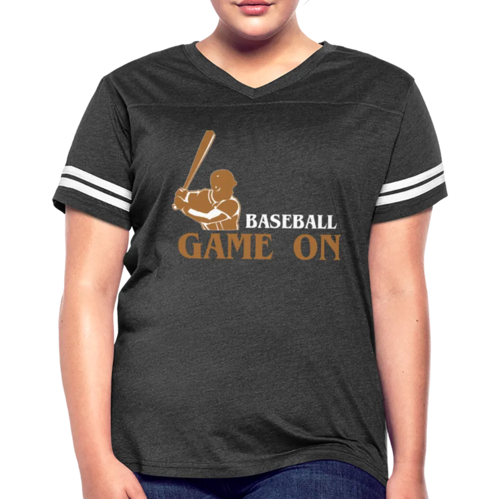 BASEBALL GAME ON Women’s Vintage Sport T-Shirt