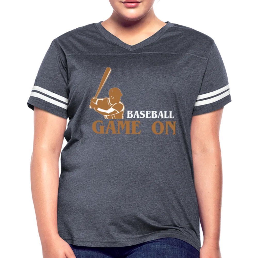 BASEBALL GAME ON Women’s Vintage Sport T-Shirt