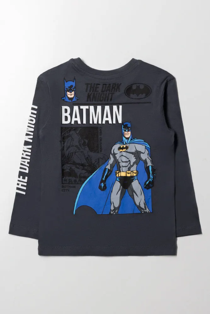 Batman Long Sleeve T-Shirt Dark Grey