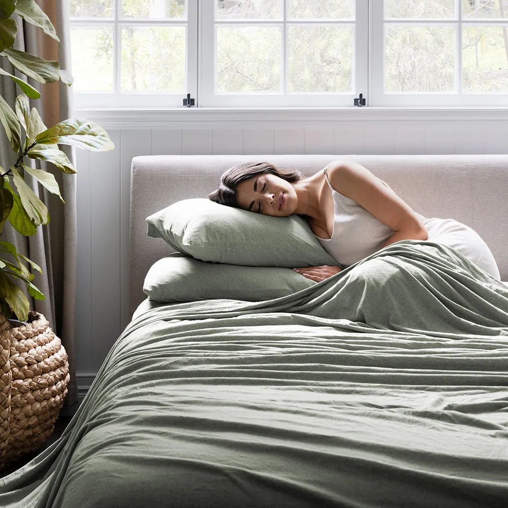 BedT Organica Sheet Set - Sage