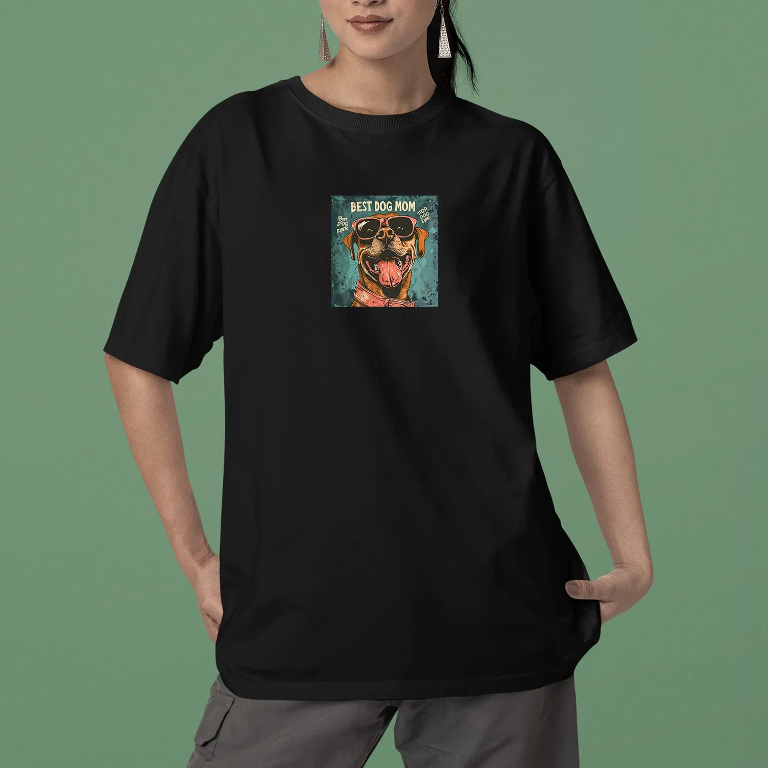 Best Dog Mom Ever Shirt, Dog Mom T-shirt, Pet Lover Shirt, Dog Lover Shirt, Dog Mom T-Shirt, Dog Owner Shirt, Gift For Dog Mom, Funny Dog Shirts, Women Dog T-Shirt, Mother's Day Gift, Dog Lover Wife Gifts, Dog Shirt